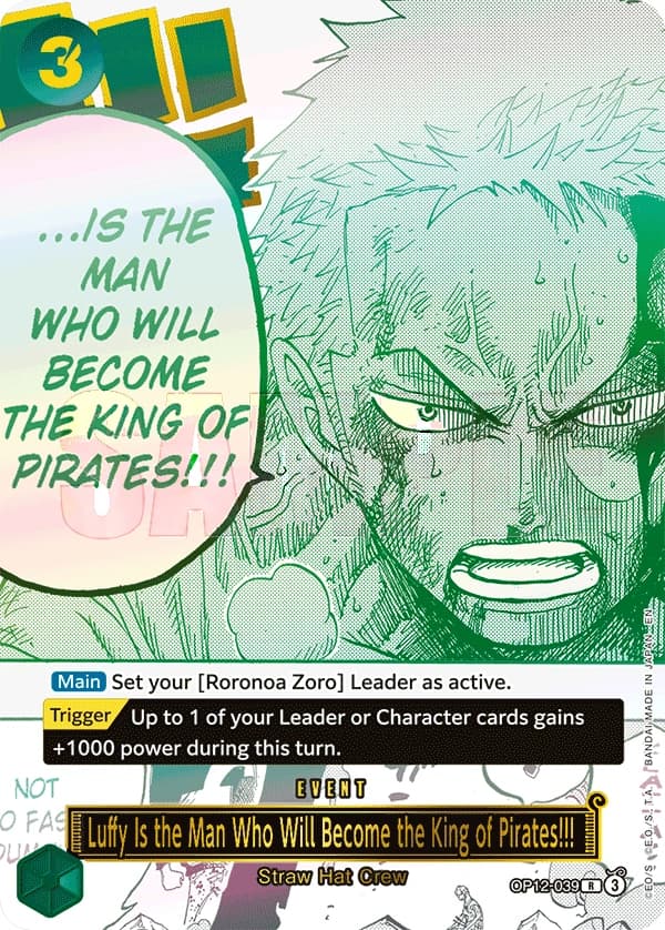Luffy Is the Man Who Will Become the King of Pirates!!!